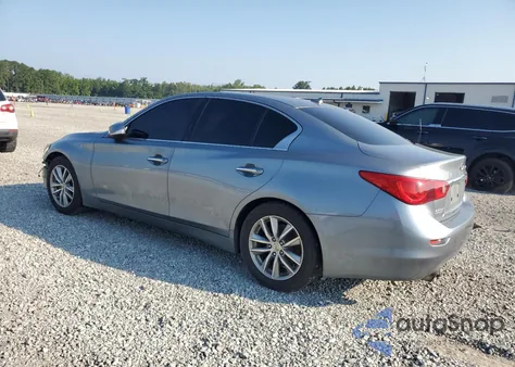 2014 Infiniti Q50 Base from USA, damaged, VIN JN1BV7AP0EM682279